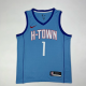 23 Houston Rockets city edition Blue 1号 麦迪  NBA Jerseys