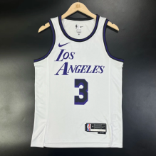23  Los Angeles Lakers city edition  3号 戴维斯 NBA Jerseys
