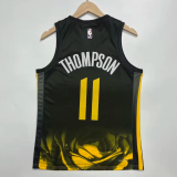 23 golden state warriors city edition 11号 汤普森  NBA Jerseys