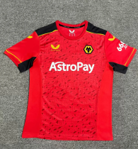 23-24 Wolverhampton  Wolves away  Fans Version  Soccer jersey