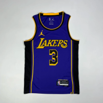 23  Los Angeles Lakers Flying limit 3号 戴维斯  NBA Jerseys