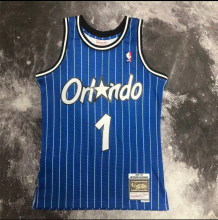 Retro 95 Orlando Magic team blue 1号 哈达威 NBA Jerseys