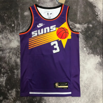 Retro 23 seasons Phoenix Suns  3号 保罗  NBA Jerseys Hot Pressed 1:1 Quality
