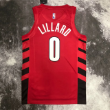23 seasons Portland Trail Blazers #0 LILLARD Flying limit NBA Jerseys Hot Pressed 1:1 Quality