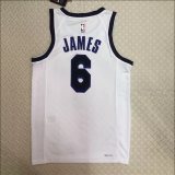 23  Los Angeles Lakers city edition 6号 詹姆斯  NBA Jerseys