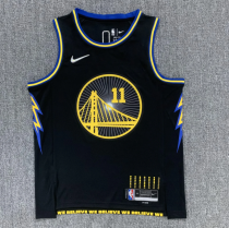 23 golden state warriors city edition 11号汤普森  NBA Jerseys