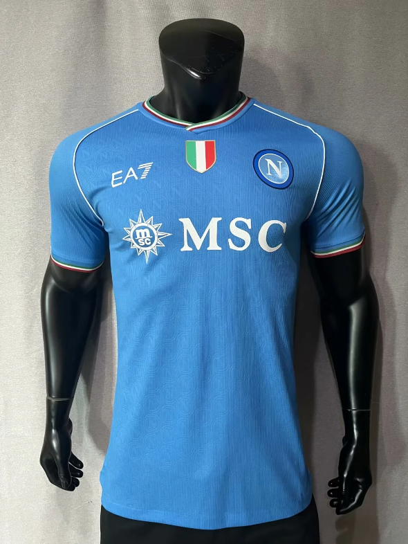 23/24  Napoli player version  home  Soccer Jersey
