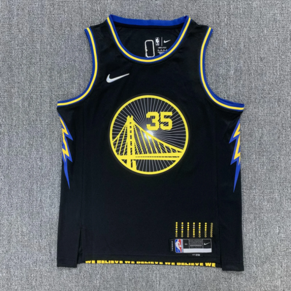 23 golden state warriors city edition 35号 杜兰特  NBA Jerseys