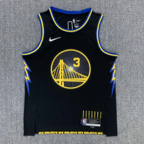 23 golden state warriors city edition 3号 普尔  NBA Jerseys