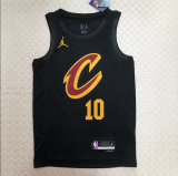 23 Cleveland Cavaliers  Flying limit 10号 加兰 Black NBA Jerseys Hot Pressed 1:1 Quality