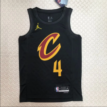 23 Cleveland Cavaliers  Flying limit 4号 莫布利 Black NBA Jerseys Hot Pressed 1:1 Quality