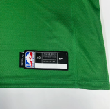 23/24 Boston Celtics city edition green 0号 塔图姆  NBA Jerseys Hot Pressed 1:1 Quality