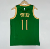 23/24 Boston Celtics city edition green 11号 欧文  NBA Jerseys Hot Pressed 1:1 Quality