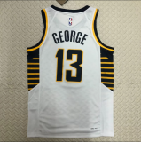 23   Indiana Pacers  home white 13号  保罗乔治 NBA Jerseys