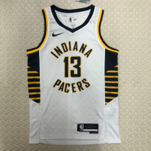 23   Indiana Pacers  home white 13号  保罗乔治 NBA Jerseys