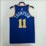 Retro 23 golden state warriors 11号  汤普森NBA Jerseys