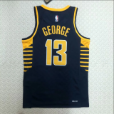 23   Indiana Pacers  away black 13号 保罗乔治  NBA Jerseys