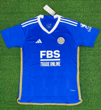 23/24 Leicester City home Fan Version  Soccer Jersey