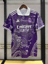 23-24 Real Madrid purple Dragon  Fan Version  Soccer Jersey
