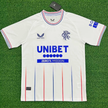 23/24  Rangers away  Fans Version Soccer Jersey