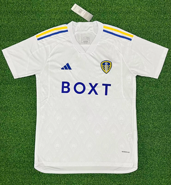 23/24 Leeds United Home Fan Version  soccer Jersey