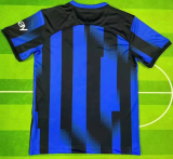 23-24  Inter Milan home  Fans Version Soccer Jersey
