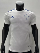 23/24 Cruzeiro  away  Player Version Soccer  Jersey