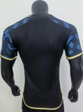 23/24  Real Madrid Classic black pattern   Player Version Soccer Jersey