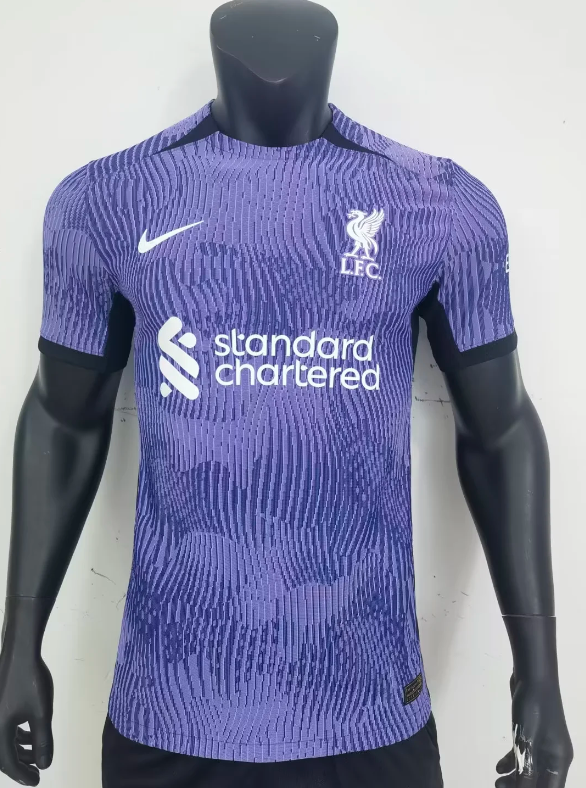 23/24  Liverpool Second away  Player  Version Soccer jersey