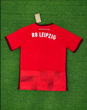 23/24 RB Leipzig away red  Fans Version Soccer Jersey