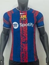 23-24  Barcelona  classic Player Version  Soccer Jersey