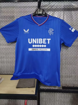 23/24  Rangers home  Fans Version Soccer Jersey
