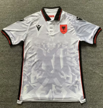 23/24  Albania away  Fans Version Soccer Jersey