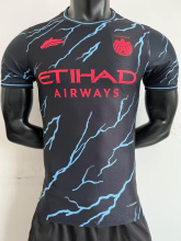 23/24 Manchester City away  player version Soccer Jersey