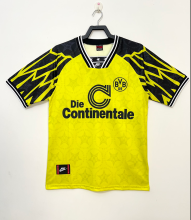 Retro 94/95 Dortmund home Soccer Jersey
