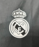Retro 14/15  Real Madrid  Long Sleeve second  Away Black dragon style Soccer Jersey