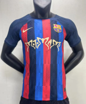 23-24  Barcelona home rosalia  Player Version  Soccer Jersey