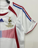 Retro 06 France Away   Soccer Jersey