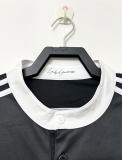 Retro 14/15  Real Madrid  Long Sleeve second  Away Black dragon style Soccer Jersey