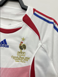 Retro 06 France Away   Soccer Jersey