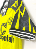 Retro 94/95 Dortmund home Soccer Jersey