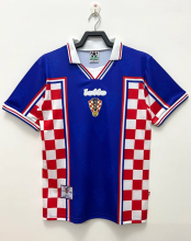 Retro 98  Croatia home  Soccer Jersey