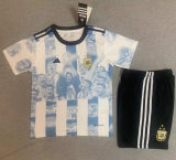 23/24  Argentina kids Soccer Jersey (3 Stars 3星)