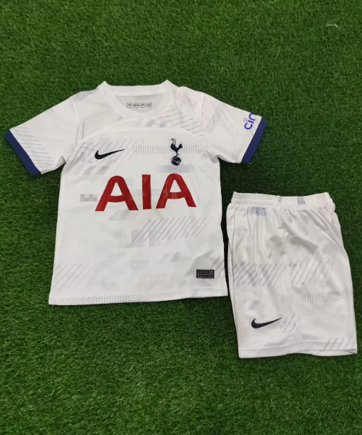 23/24 Tottenham  Home  Kids Soccer Jersey