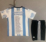 23/24  Argentina kids Soccer Jersey (3 Stars 3星)