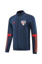 23/24 Sao Paulo windbreaker  blue casual style