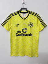 Retro 1988 Dortmund home Soccer Jersey
