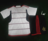 23/24 Flamengo away  Kids Soccer  Jersey