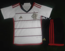 23/24 Flamengo away  Kids Soccer  Jersey