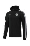 23/24 flamengo  casual style  black   windbreaker